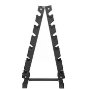 A shape 6 Pairs Dumbbell Rack
