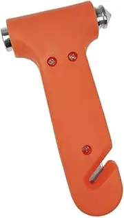 Car Safety Hammer Emergency Escape Tool with Window Breaker & Seatbelt Cutter, Automotive Rescue Kit for Family, Vehicle, Office, Compact, Multifunctional, Made for Self-Rescue