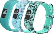 Bands Compatible for Garmin Vivofit JR Bands Vivofit JR 2 Bands/vivofit 3 Bands Accessories Replacement Watchbands Starp for Kids Boys Girls Women with Metal Secure Clasp for Garmin Vivofit 3 JR,3PCS