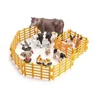 Model Fence Model Train Model Layout 10Pcs Brand New Decorate Play Set