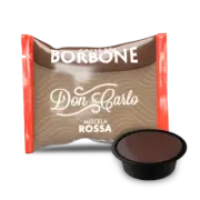 CAFFÈ BORBONE DON CARLO - MISCELA ROSSA - Box 50 A MODO MIO COMPATIBLE CAPSULES