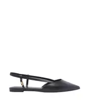 Michael Michael Kors Logo Plaque Pointed-Toe Flat Shoes US6,US5,US8.5,US10,US6.5,US8,US7 Black