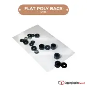 11-48" Heavy-Duty 4 Mil Flat Poly Bags for Mailing/Shipping Pack 500-1000/Case