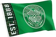Desert Cactus Celtic FC Flag Scottish Bhoys Celts Football Club Soccer 100% Polyester Indoor Outdoor 3x5 feet Flags (Flag D)