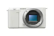 Sony ZVE10 White Body Compact System Camera