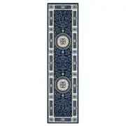 Estate 511 In Navy Blue : Runner Rug
