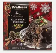 Walker’s Rich Fruit Pudding - 16 oz Plum Pudding for Christmas 1 box $18.99