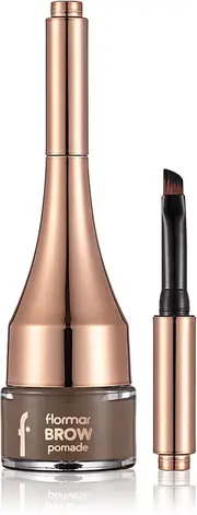 flormar eyebrow pomade with brush color 03 Brown 2.2 g