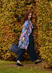 [Taking Shape] Taking Shape Soft Drape Deanna Wide Leg Pant Size 20 in Dark Indigo - Plus Size Women's Clothing Dark Indigo