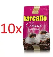 10x BARCAFFE Classic a mixture of ground roasted coffee 100g - FREE SHIPPING!