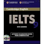 全新 CAMBRIDGE IELTS 9 WITH ANSWERS