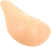 [Beavorty] Breathable Silicone Prosthesis Breast Pad for Postoperative Durable and Comfortable Left Side Silicone Insert Seamless Design for Natural Appearance and Confidence Boost