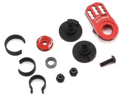 Yeah Racing Aluminum Servo Saver (Red) [YEA-YA0557RD]