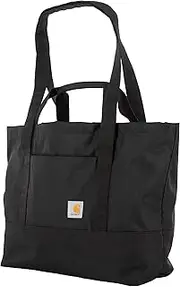 [CARHARTT] Classic Vertical Open Tote Bag, Durable Water Repellent Material W/Hand and Shoulder Straps