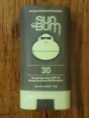 Sun Bum Original SPF 30 Premium Sunscreen Face Stick, 0.45oz New