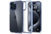 SPIGEN iPhone 15 Pro Max Case, 6.7 2023 Genuine Ultra Hybrid Crystal Hard Slim Clear Cover for Apple