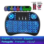 Backlit 2.4G Air Mouse Remote for Android TV Box PC I8 Mini Wireless Keyboard