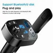 Car Mp3 Player Dual Usb Fm Bluetooth Receiver Bluetooth Compatible