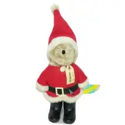 Rare NWT VTG Eden Paddington Santa Claus Teddy Bear 1983 Christmas Plush 19"