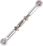 Toyvian 6pcs Aluminum Turnbuckle Rod Linkage for Rc Buggy Upgrade Parts Silver Steering Rods