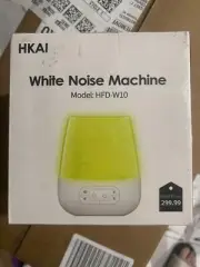 HKAI Baby Sound Machine White Noise Toddler Sleep Trainer Night Light
