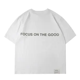 ASUSL Focus On The Good Oversize Tee - WHITE 短袖