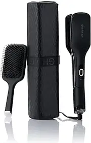ghd Xmas 25 Duet Style Set - 2-in-1 Hot Air Styler, Black, Metall, Air Fusion Technology, Shine Shot Mode, Automatic Shut-Off