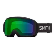 Smith OTG Series Showcase Snow Goggles in Black/ChromaPop Everyday Green Mirror