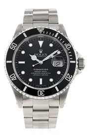 Watchfinder & Co. Rolex Preowned Submariner Bracelet Watch, 40mm in Black at Nordstrom One Size