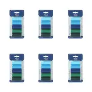 6x 5pc Malli Cool Shades 180M Plastic Spool Sewing DIY Garment Thread