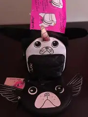 Betsey Johnson UniPug Unicorn Dog Pug Mini Backpack W/ Coin Purse NWT!!!