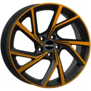 ALLOY WHEEL MAK KASSEL FOR SEAT LEON 8X20 5X112 BLACK & BRONZE MDV