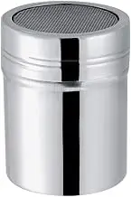 Stainless Steel Powder Shaker Proof Coffee Icing Sugar Shaker for Baking with Dust Proof Lid Even Sprinkling Ideal for Cappuccino Latte (210x210x135cm/82.7x82.7x53.1in)
