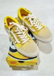 VANS Mooneyes V36 Old Skool - Yellow - New in Box - Size US8 EUR41 26cm