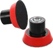Cabilock 2pcs Angle Grinder Grinder Sanding Discs Hook and Loop Abrasive Pads Sanding Attachments Polishing Pads Grinding Discs Buffing Wheels Plate Sander Parts Polishing Backing Plate Pu