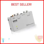 Pyle Phono Turntable Preamp - Mini Electronic Audio Stereo Phonograph Preamplifi