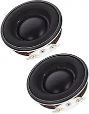 iplusmile 2pcs Woofer Speakers Speakers for Desktop Computer Home Subwoofer Power Amplifiers Home Amplifier Loudspeaker Loudspeaker Office Sound System Metal