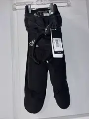 Mens Adidas Climalite Integrated Pad Size Small Adult Black Football Pants 690PA