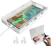 Portable Smart Auto Phone Lock Box for iPhone and Android Phones, Self-Control Locker to Help Kids,Students, Adults Focus Back,Prevent Excessive Games, Mobile Phone Addiction(New)
