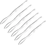 Operitacx 6pcs Crab Eating Tool Set Stainless Steel Crab Forks Needle Multi-use Seafood Picker