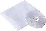 Window Fly Net | Self-Adhesive Sliding Door Fly Screen Mesh,Adhesive Replacement Parts Netting for Bedroom Home Frame Living Room Balcony Enclosures Apartments