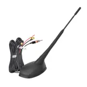 Active GPS DAB FM Car Roof Antenna / Amplifier 5m Cable for Digital Radio Tuner