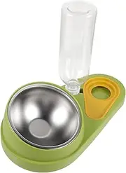 Automatic Pet Feeder and Water Dispenser Capacity Dog and Cat Food Bowl Convenient Gravity Refill Design for Home Pet Store Use
