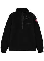 Canada Goose Lawson Half-zip Wool-blend Fleece Sweatshirt - Black - S S