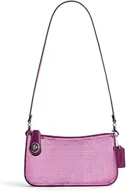 COACH Sequin Penn Dark Magenta One Size, Dark Magenta, One size