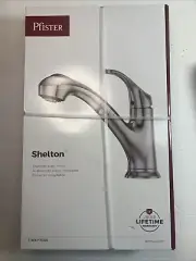 Pfister Shelton Pull Down Kitchen Faucet Stainless Lifetime Warranty-New