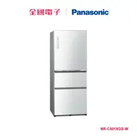 在飛比找蝦皮商城優惠-Panasonic500L三門玻璃變頻冰箱白 NR-C501