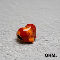 在飛比找momo購物網優惠-【OHM Beads】Orange Swirls(歐姆串珠;