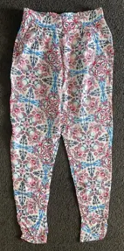 Valleygirl Pattern Pants - Size 8 - New With Tags