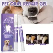 1/2pcs Pet Repair Gel, Pet Teeth Care Gel For Eliminate Bad Breath T2Z8